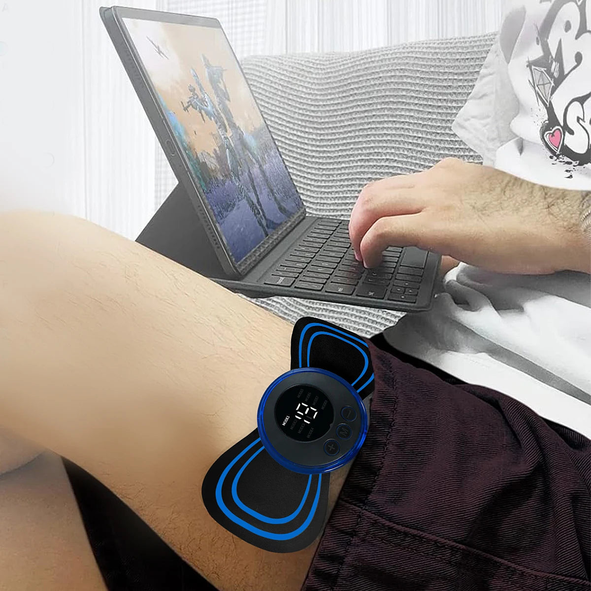 Portable EMS Muscle Stimulator