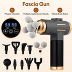 11-in-1 Percussion Massage Gun - 99-Level Deep Muscle Relief