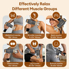 11-in-1 Percussion Massage Gun - 99-Level Deep Muscle Relief