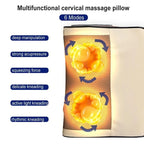 Shiatsu Massage Pillow - Infrared Heat for Neck, Back & Feet