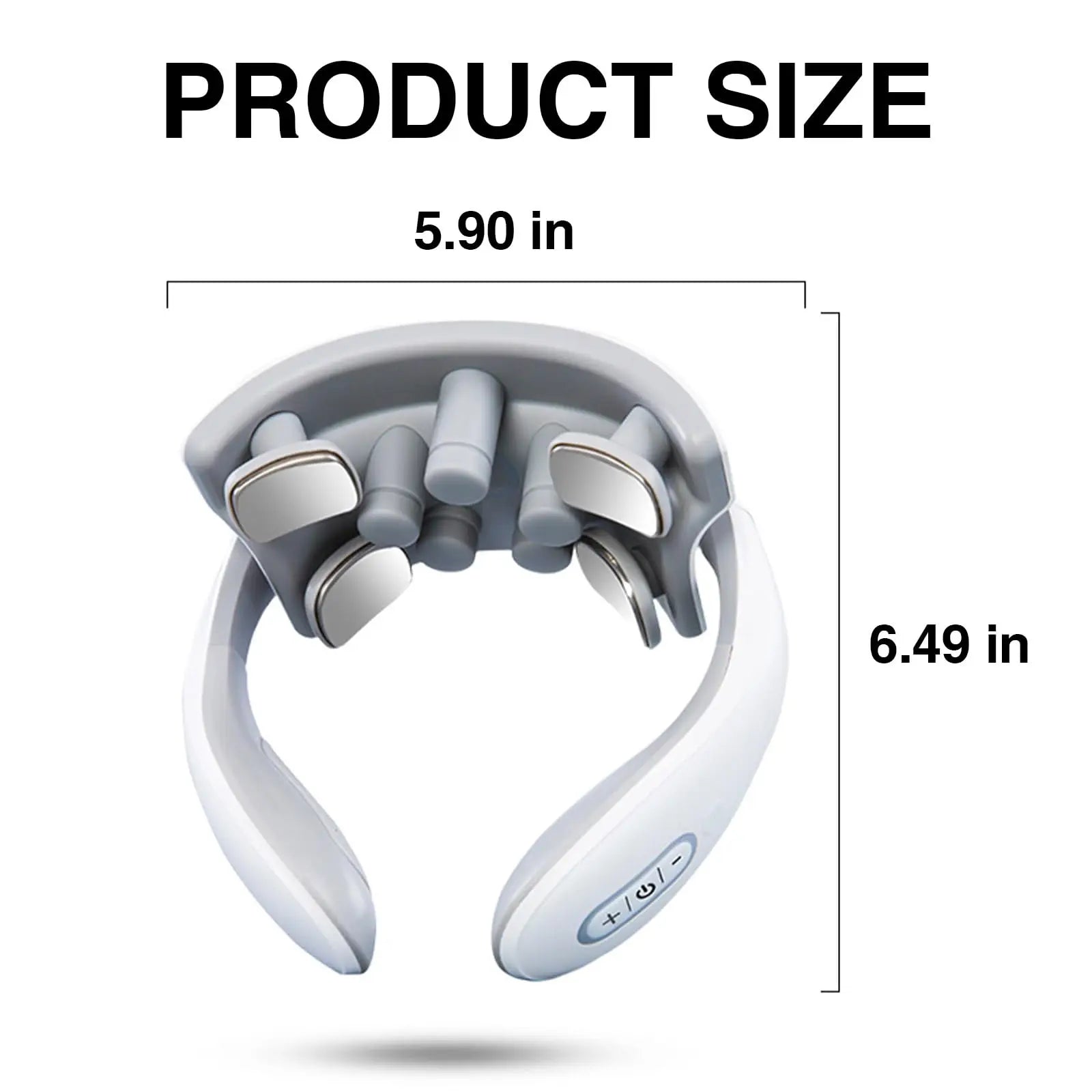 Smart Neck Massager with Heat & Red Light Therapy