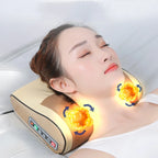Shiatsu Massage Pillow - Infrared Heat for Neck, Back & Feet