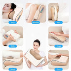Shiatsu Massage Pillow - Infrared Heat for Neck, Back & Feet