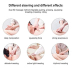 Shiatsu Massage Pillow - Infrared Heat for Neck, Back & Feet
