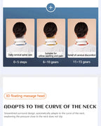 Smart Neck Massager with Heat & Red Light Therapy